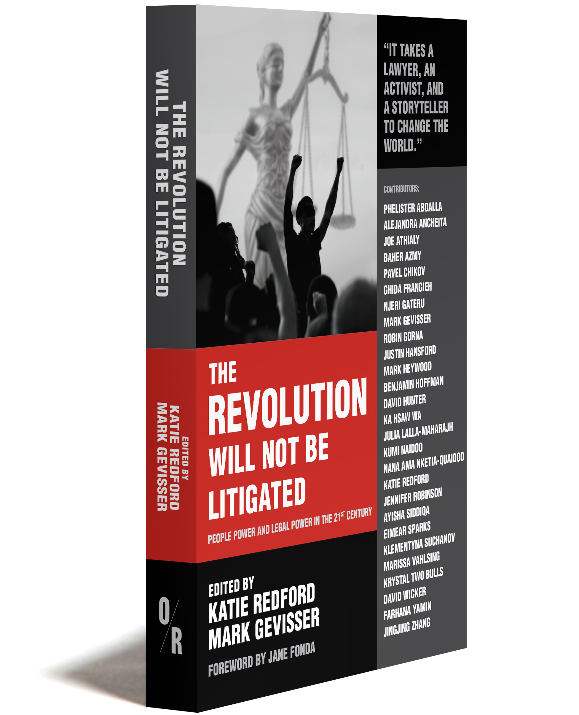 The revolution will not be litigated 3D cover